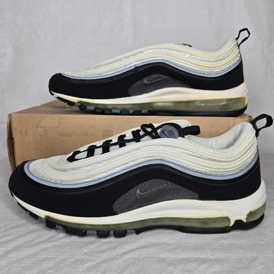 Nike Air Max 97 Mens Size 13 Black White Silver Running Shoes DS NOS 2008