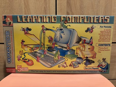 Lerncomputer Brettspiel - Branos 2005 - Neu/Versiegelt Vintage Lernspiel