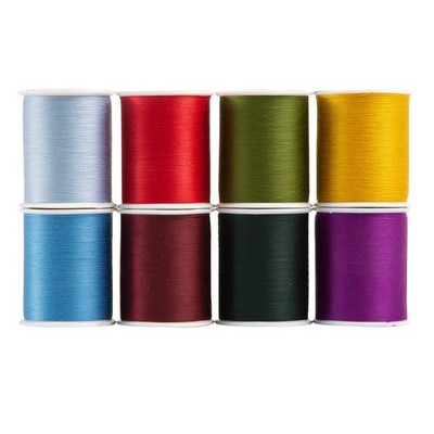 Polyester Sewing Quilting Thread 300 Yard Spool 8Pack Winter Colors Thread Kit