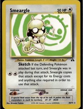Smeargle 30/75  R  Neo Discovery Pokemon 2001 EN LP on eBay