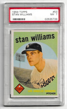 1959 Topps STAN WILLIAMS Rookie card #53 NM PSA 7 Los Angeles Dodgers. rookie card picture