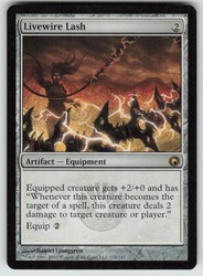 Livewire Lash #172 Scars of Mirrodin Magic: The Gathering