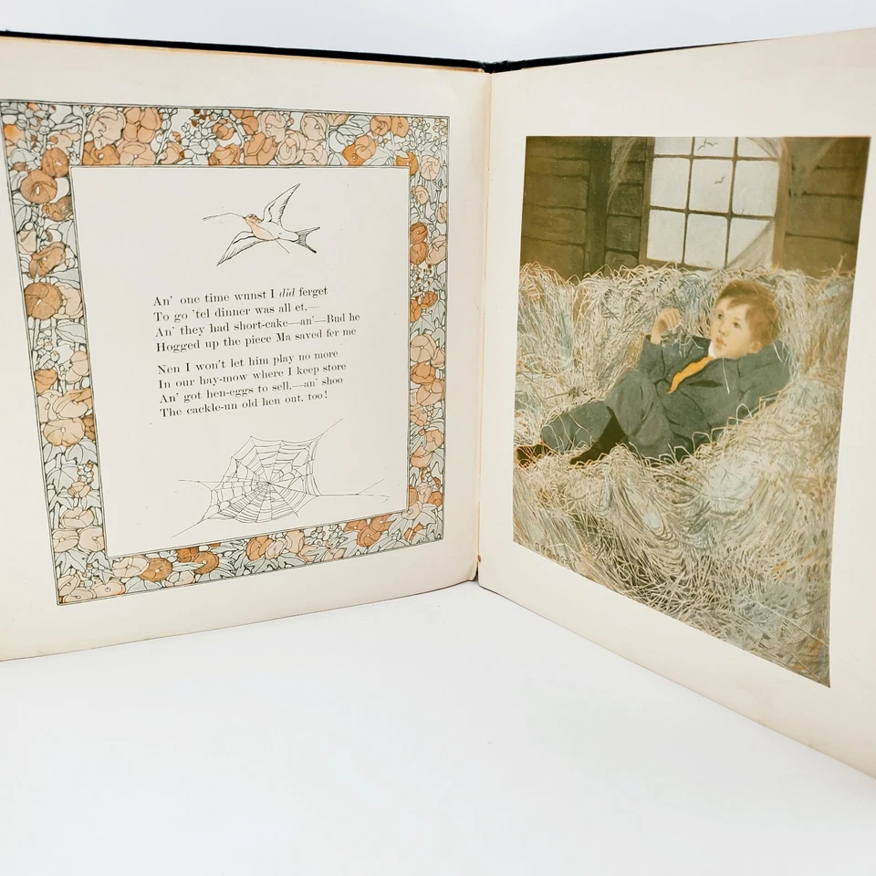 Little Orphan Annie by James Whitcomb Riley 1908 Illustrated HC Foto 3 de 4