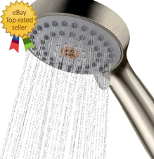 High Pressure Handheld Shower Head with Powerful Shower Spray against Low Pressu