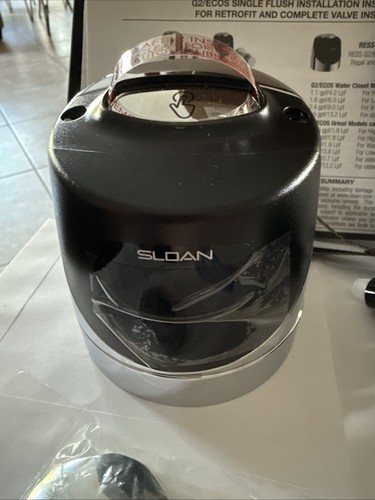 New Genuine SLOAN G2 RESS-U-0.5 Single Flush,Battery, FV Retrofit Kit 5XTG4 - Picture 4 of 7