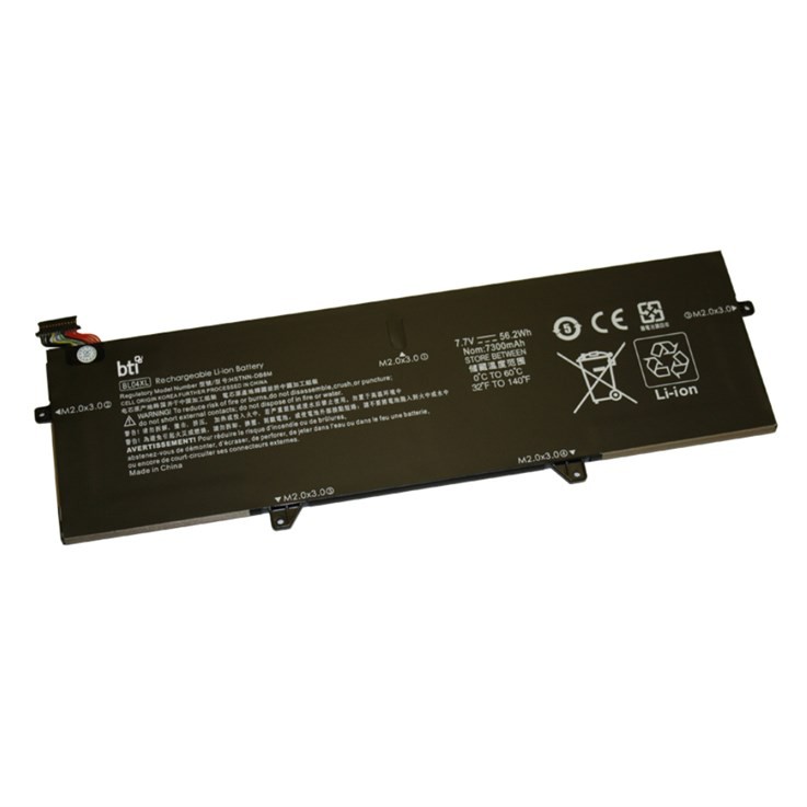 BTI HSTNN-UB7N compatible 56.2Wh 4-cell battery for HP Elitebook 1040 G5 1040 G6