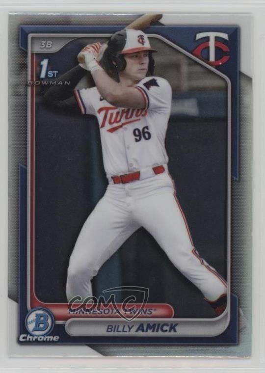 2024 Bowman Draft Chrome Refractor Billy Amick #BDC-68 2k3