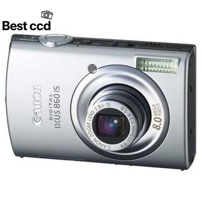 Canon IXUS 860 IS / PowerShot SD870 IS Digital Camera W/SD Card 90%New Tested