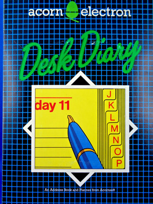 ACORN ELECTRON -- DESK DIARY (ACORNSOFT)