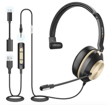 Wantek 881FUSB Computer Headset