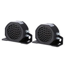 Truck Back-up Alarm, 2Pcs of Waterproof Industrial Heavy-Duty 110dB 12V/24V