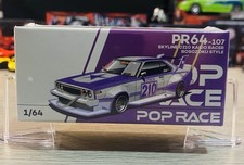 Pop Race Nissan Skyline C210 Kaido Racer N 210 Bosozoku Stile 1977 1:64 PR640107