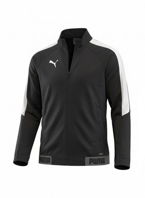 Puma Men's Speed Moisture-Wicking Full-Zip Track Jacket - Back - S