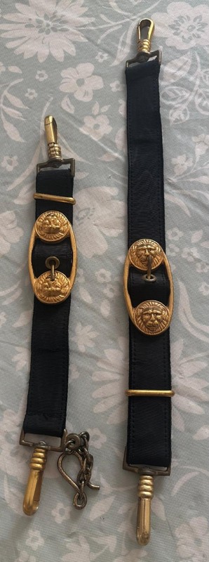 WW2 German Kriegsmarine Dagger Hangers - Germany - Reproduction ??