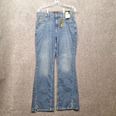 NWT Lee Heritage Jeans Women s Size 10 M (30x32) Boot Cut Old Drama Blue Denim 