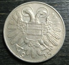 Österreich  1  Schilling  1935