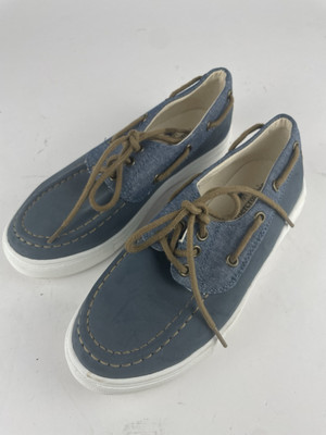 Abercrombie Kids Blue Jean Loafers Shoes 