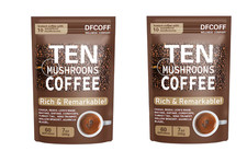 Mushroom Blend Coffee - 2 Bag contains 200g New Look