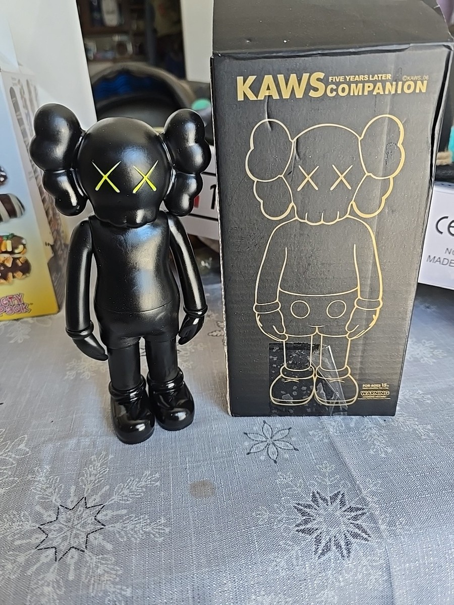 Kaws OriginaFake Five Years Later Companion Black Figure - NEW | eBay