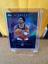 2025/26 TOPPS MIDNIGHT BASKETBALL JORDAN POOLE BASE CARD WASHINGTON WIZARDS