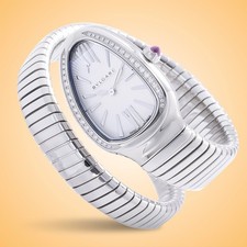 Orologio Donna Bvlgari Serpenti Tubogas Quarzo Misura Piccola Acciaio Inox 101816