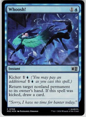 Whoosh! Foil 790 Commander: Marvel Super Heroes Magic the Gathering
