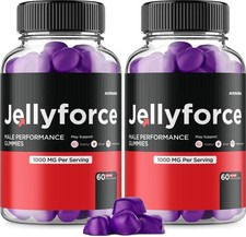 (2 Pack) JellyForce Gummies for Men – Jelly Force Male Gummy Advanced Formula