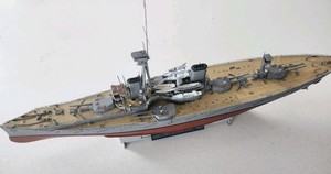 Pro Built 1/350 British Battleship Hms Dreadnought