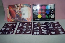 Poetry Shadow Professional Water Based Face  Body Painting Kit 15 Color Set NEW