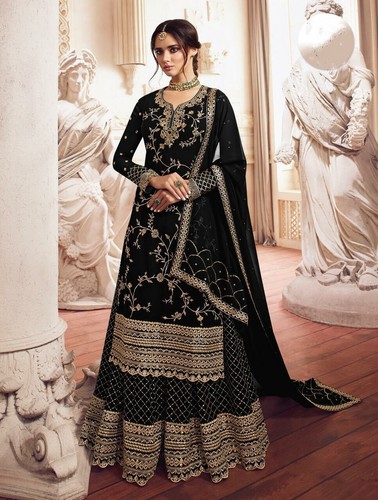 ladies fancy plazo dress