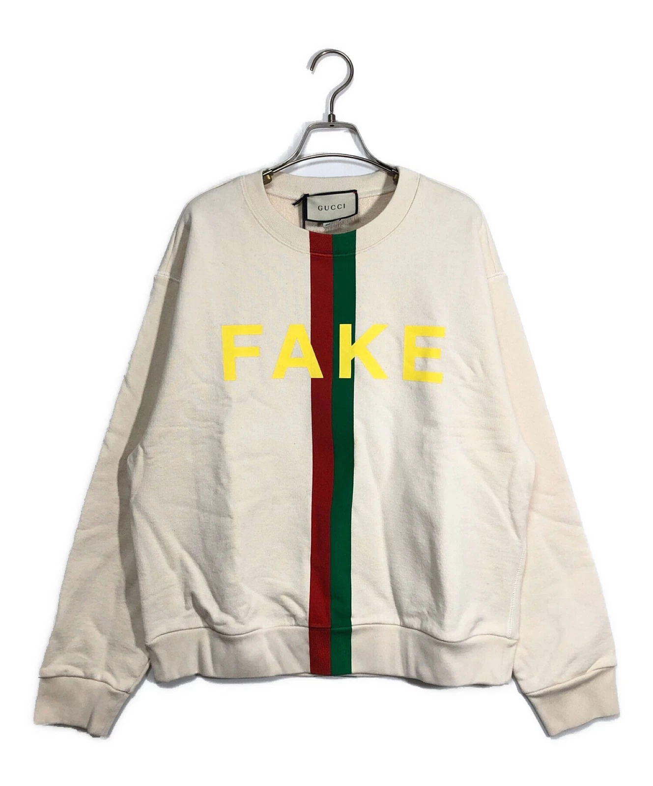 GUCCI Print sweatshirt Men's size: S Ivory 635847 - Picture 1 of 3