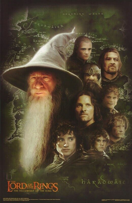 Cool Stuff: New Lord Of The Rings Poster Brings The Weary Journey Of  Fellowship Of The Ring To Life