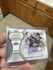 2019 Topps Legacy of Baseball Auto Josh Hader #LBA-JH Auto