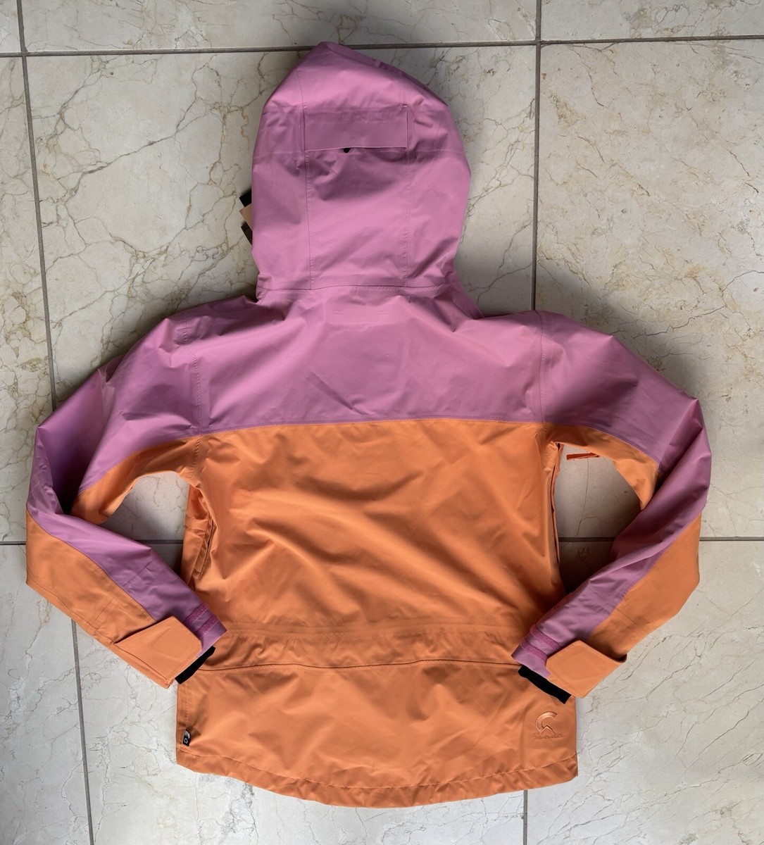PICTURE Sylva 3L Ladies Ski Jacket Medium Tangerine Orange Pink