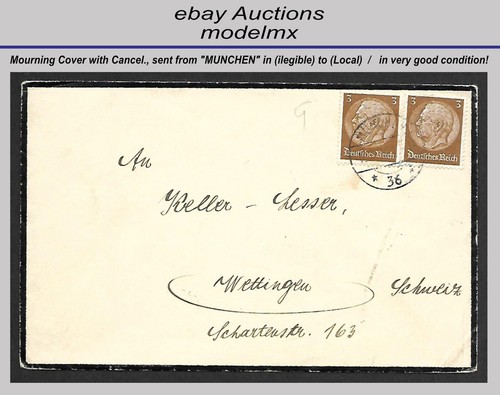 Germany - Cover Used W/ Postmark: "MUNCHEN", Nice