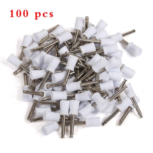 100/200pcs Dental Latch type Rubber Polishing Cups Brushes Tooth Prophy Polisher - Picture 32 of 104