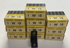 ALLEN BRADLEY,W18,OVERLOAD RELAY HEATER ELEMENT LOT OF 10 NEW