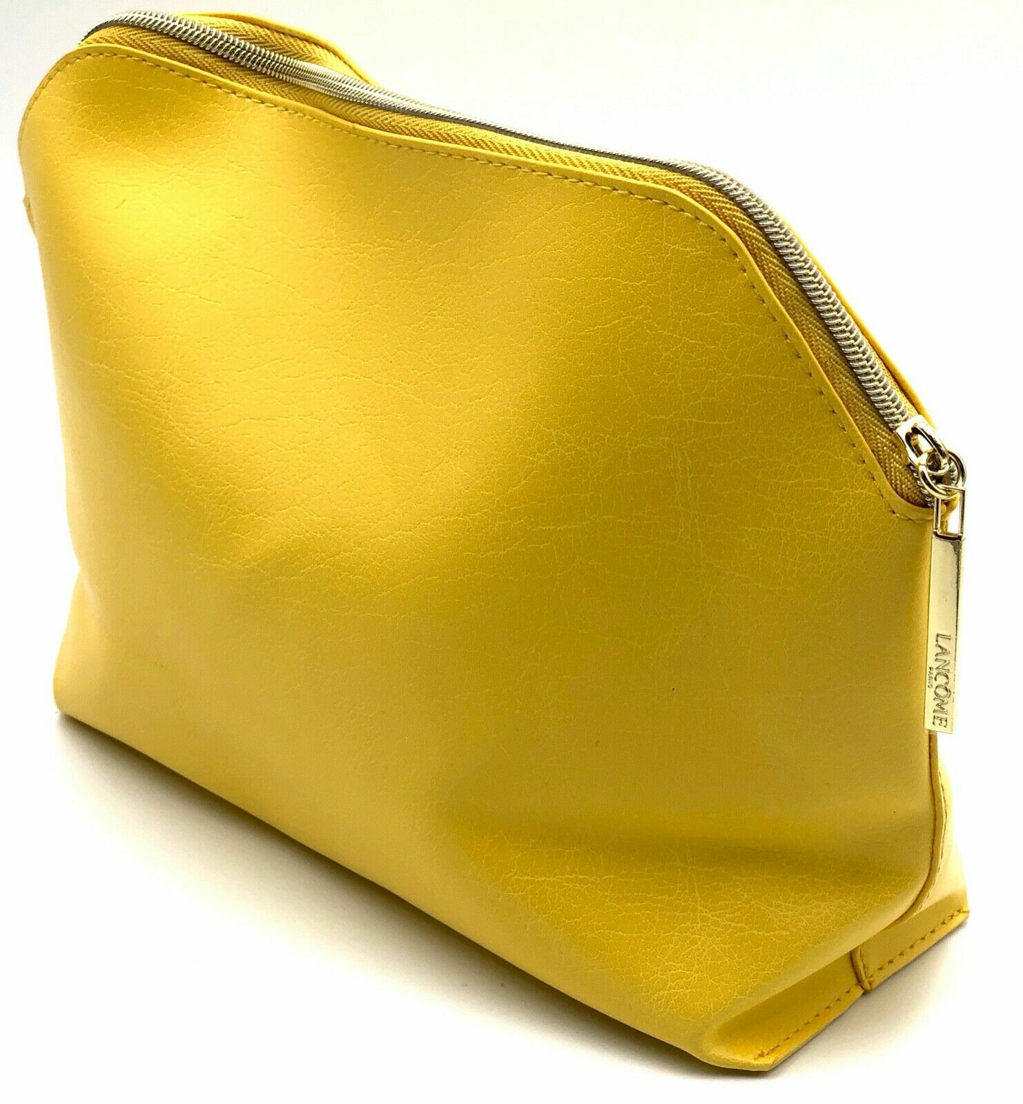 Cosmetic Makeup Bag Faux Leather yellow eBay