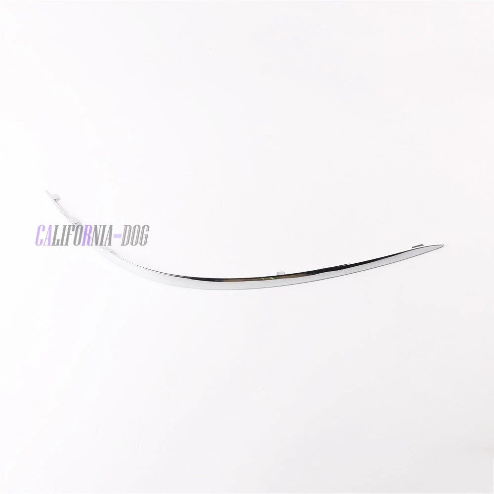 For Mercedes E-Class W211 2005-2008 Chrome Bumper Molding Trim 