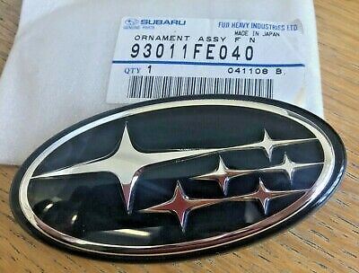 Subaru OEM 03-05 Impreza WRX STi Front Grill Star Cluster Emblem Badge Dark Blue - Bild 2 von 5