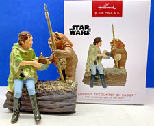 Hallmark Keepsake Star Wars - A Curious Encounter On Endor Ornament