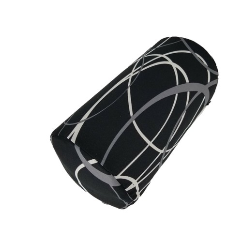 Tubo enrollable de espuma viscoelástica almohada redonda hogar viaje cabeza cuello espalda con cubierta extraíble - Imagen 14 de 39