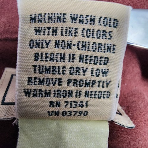 LL Bean Chamois Hemd Herren Medium Regular Vintage Button Down Heavyweight Hemd - Bild 8 von 8