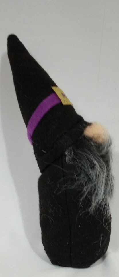 Disfraz de Halloween con diadema negra y púrpura sombrero de bruja con pelo para niñas de Estados Unidos Foto 2 de 3