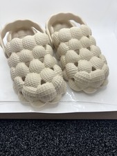 Unisex Massage Bubble Slides Slippers Funny Lychee Non-slip Spa Slippers