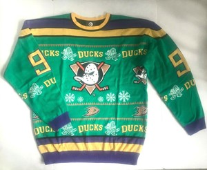 Mighty Ducks Christmas Sweater 