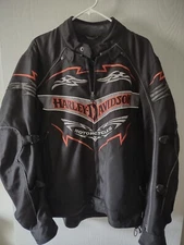 RARE Harley Davidson Screaming Eagle Riding Mesh Jacket Men's Size Large HTF