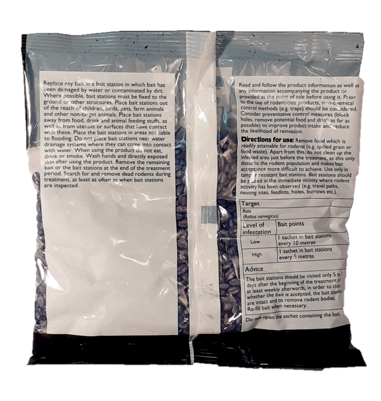 Big Cheese Rodent Poison Block Bait Killer Strong Strength Rat Mouse