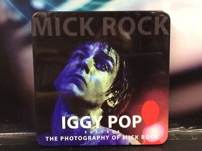Iggy Pop Mick Rock Box Set Book & 7  Blue Vinyl Ltd Ed 5099964038278 Rock 00 s