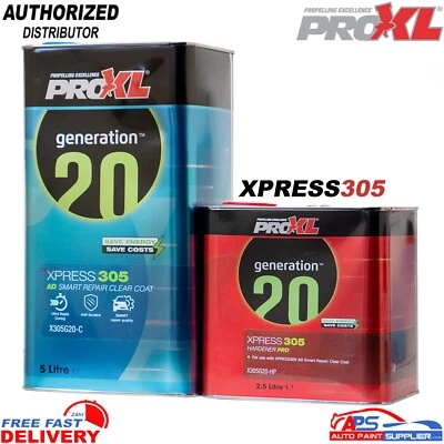 PROXL XPRESS305 HS Anti-Scratch Clearcoat 7.5L Kit - Fast Curing & Air Dry